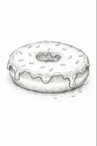 Donut drawing